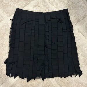 Ann Taylor Grosgrain Ribbon Skirt